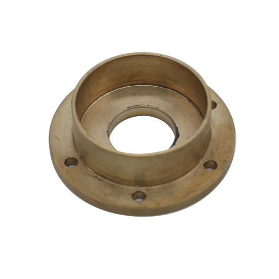 CNC Turn-Milling Flange Plate with Stainless Steel 316 by Heat Treatment