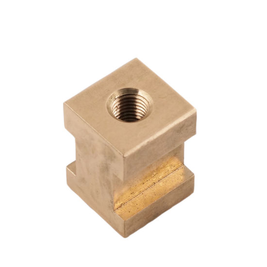 High Precision CNC Machining Copper Part with Polishing Surface Treatment