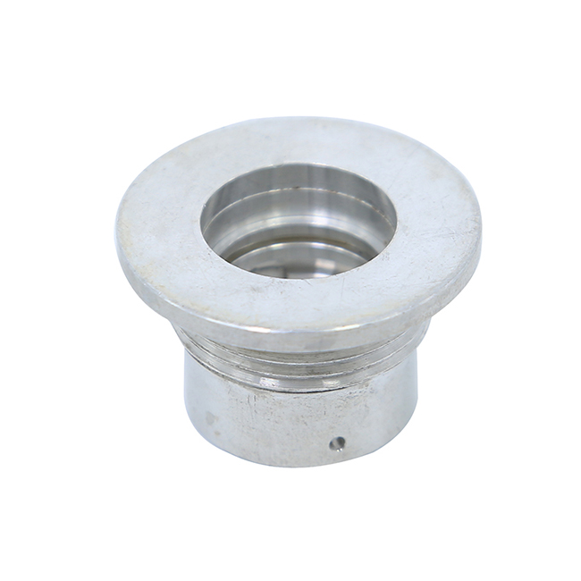 Precision 5 Axis Cnc Machining Milling Aluminum Cnc Machining Parts Hose Connector Threaded Flange Hydraulic Fittings Grease Nipple